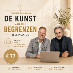 Online training - De Kunst van het Begrenzen in de Praktijk - Inclusief boek
